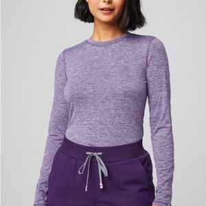 Fabletics Heathered Purple Core Underscrub